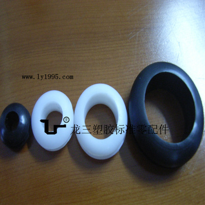 厂家直销内径12mm橡胶PVC环保线扣双面过线圈护线套——优质灯具配件的明智之选